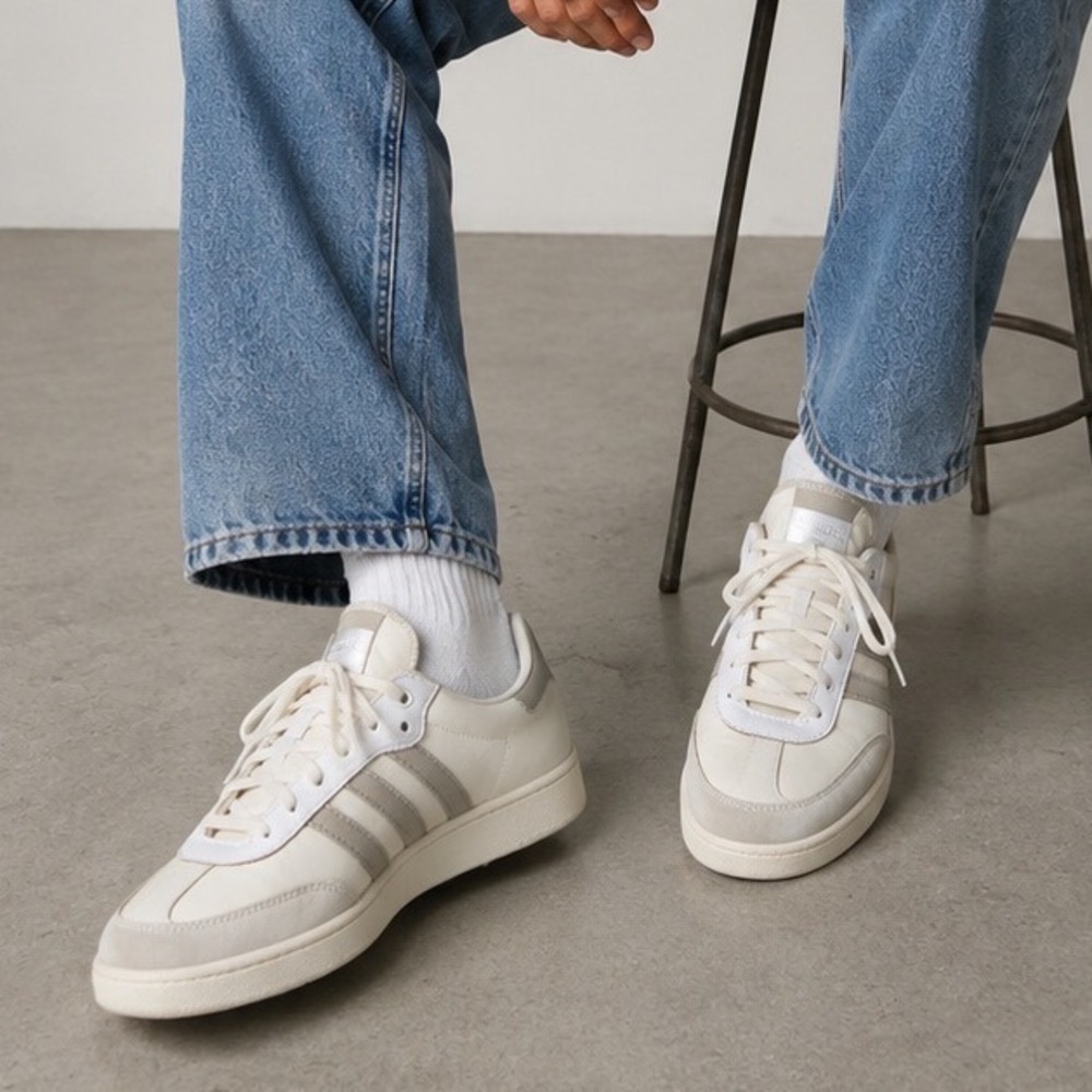 Adidas Originals HRLM SNS Cloud White Granite ID2878 Mens Size 9.5 NEW‎